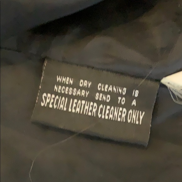 Wilson’s Leather black leather jacket